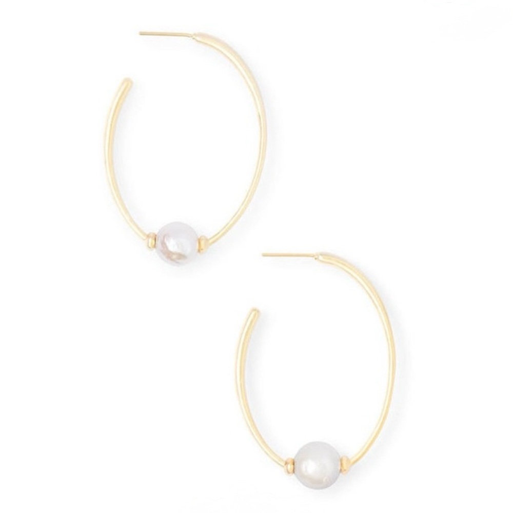 Kendra Scott Regina Earring in Gold Baroque Pearl